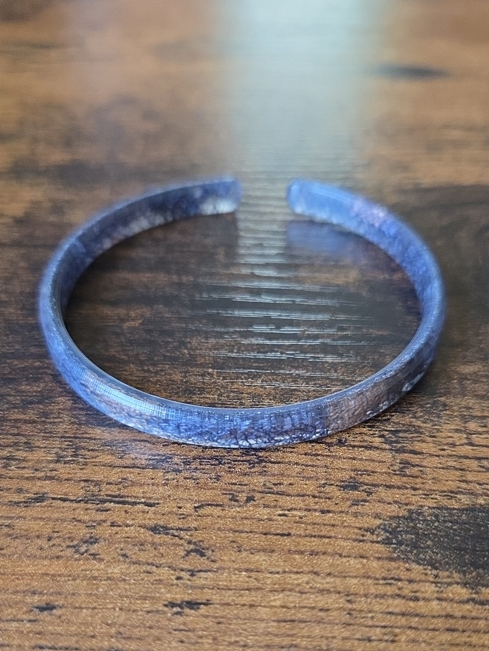 Color By Amber Skinny Bracelet - Medium - COPPER BLUE COCOON